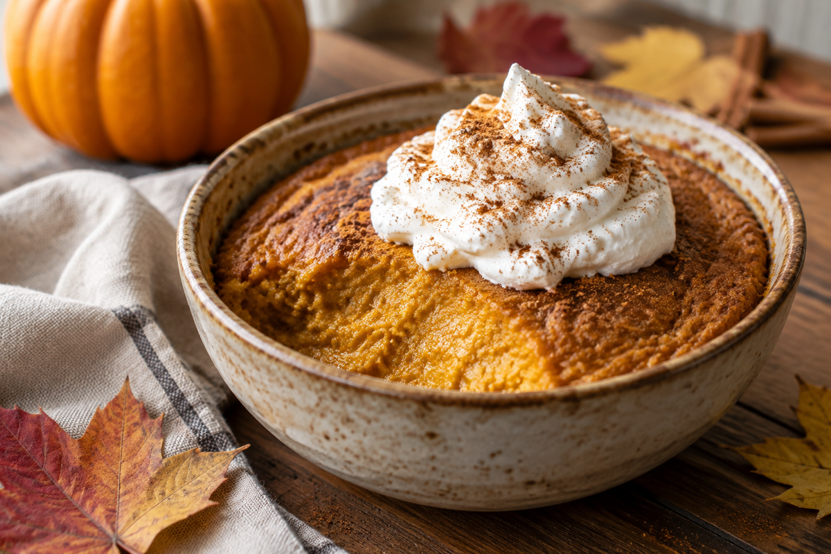 Baked Pumpkin Pudding Recipe for Cozy Fall Indulgence – allhoursrecipes
